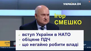 Ігор Смешко про вступ України в НАТО, обіцяне ПДЧ та що негайно повинен робити Президент Зеленський