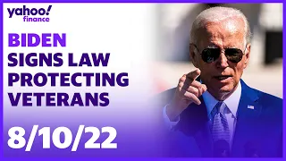 President Biden signs law to protect veterans exposed to toxic substances