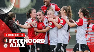Historische overwinning in 𝐃𝐄 𝐍𝐈𝐄𝐔𝐖𝐄 𝐊𝐋𝐀𝐒𝐒𝐈𝐄𝐊𝐄𝐑 🔴⚪⚫ | Highlights Feyenoord V1 - Ajax V1 | 2021-2022