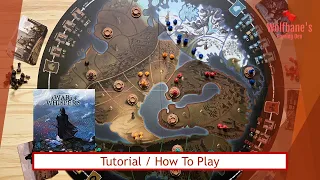 A War of Whispers [Board Game] - Tutorial / How To Play with Examples