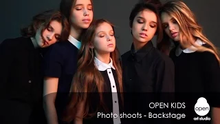 Photo shoots by Open Kids - Backstage - Open Art Studio