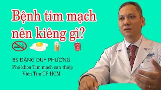 Người bị bệnh TIM nên kiêng đồ ăn, thức uống gì? - Doctor Online Việt Nam