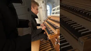 Toccata in d Minor by J. S. Bach (7 Seconds Reverb!!) 😍 #organ #music #church