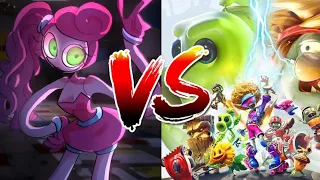 PLANTS VS ZOMBIES vs MOMMY LONG LEGS | POPPY PLAYTIME vs PLANTS VS ZOMBIES COMPARING 🔥🔥🔥