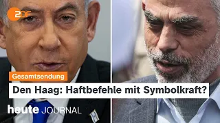 heute journal 20.05.24: Präsidententod Iran, Haftbefehl Netanjahu Hamas, Hochwasserschäden (english)