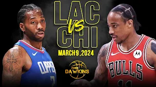 Los Angeles Clippers vs Chicago Bulls Full Game Highlights | March 9, 2024 | FreeDawkins