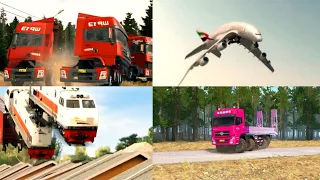 TRUCK,AIRPLANE,TRAIN JOGET LUCU - funny truk dance