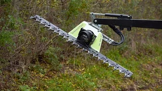 Hedge cutter for tractor and loader  | GreenTec HL 150 - 240 (EN)