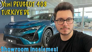 2023 Yeni Peugeot 408 Showroom İncelemesi   / Türkiye'de 🇹🇷 / Gt ve Allure Donanım / 308'den İyi Mi?