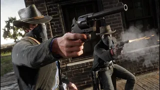 ARTHUR GANG VS POLICE FULL FIGHT #rdr2online #rdr2gameplay #tecnogamerz #rdr #ultrahighgraphics