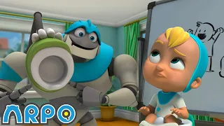 Potty Training!!! | ARPO The Robot | Funny Kids Cartoons | Kids TV Full Episodes