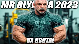 ANGEL CALDERON CONDICION EXTREMA Y A POR EL TOP 1 DEL MR OLYMPIA 2023 - victor valdivia