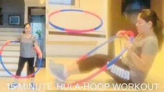 15-MINUTE HULA HOOP EXERCISE FOR BELLY FAT | FULL BODY EXERCISE HULA HOOP RING |Arlyn Aquino Vlog