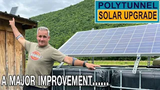 Solar Upgrade for Poly Tunnel | Preparing to Leave the Homestead