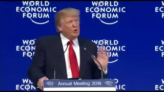 Live: Выступление Трампа в Давосе