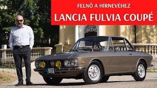 Nem csak raliban győztes: a Lancia Fulvia Coupé 1.3S 🇮🇹 egy tökéletes veterán sportkupé