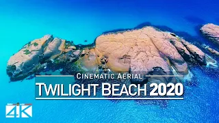 【4K】Drone Footage | Picture Perfect TWILIGHT "DINOSAUR" BEACH ..:: Esperance | Western Australia