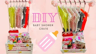 DIY Baby Shower Crate | How To | Easy Baby Gift