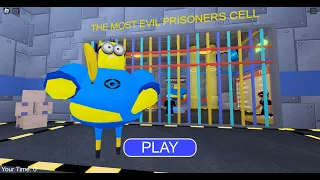 MINIONS BARRY'S PRISON RUN AS GOJO ?! | ROBLOX | #roblox #obby #barrysprisonrun