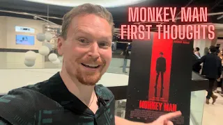 Monkey Man out of the theater REACTION! ( Dev Patel ACTION STAR and DIRECTOR EXTRAORDINAIRE )