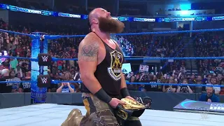 Braun Strowman Vs Shinsuke Nakamura - WWE SmackDown Live 31 January 2020 | Braun Wins IC Title Sd