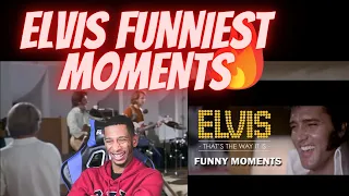 Elvis Presley - Funny Moments (1970) HD (REACTION)