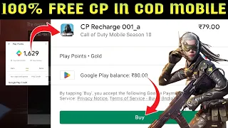 How To Get Free COD MOBILE CP Through Google Play Store Play Points | Earn Play Store Play Points