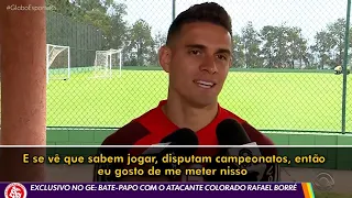 Globo Esporte RS - Entrevista com Rafael Borré, atacante do Inter