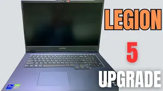 How to replace ram in Lenovo legion 5