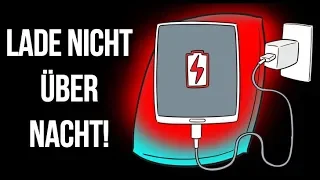 Lade dein Handy nicht mehr über Nacht – Hier ist warum