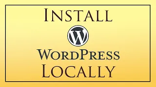 How to Install Wordpress Locally on your PC | Install offline Wordpress on your Computer