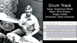 Suspicious Minds (Elvis Presley) • Drum Track