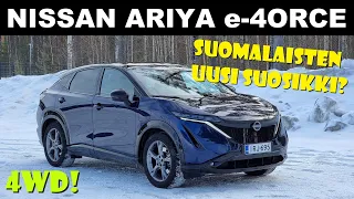 KOEAJO: Nissan Ariya e-4ORCE 4WD - Tykein neliveto-Ariya!
