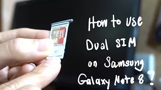 Traveler Review - How to use Dual SIM for Note 8