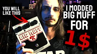 How to Mod Your Big Muff PI In Few Minutes Just For 1$ - DIY Tutorial