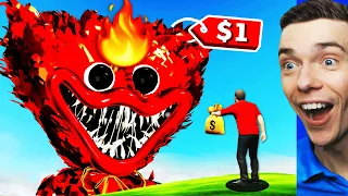 Buying Every ELEMENTAL HUGGY For 1$ (GTA 5)