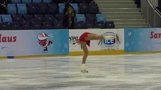 2017 Santa Claus Cup : Ivett TÓTH(HUN) - FS SENIOR LADIES, Free skating