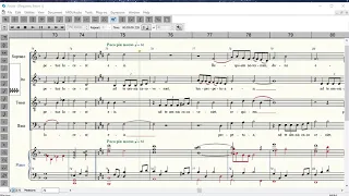 Requiem for the Living, Move 1, Tenor Highlighted