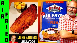 AIR FRIED CATFISH | LOUISIANA AIR FRYER FISH BATTER Ninja Foodi Pro Grill AIR CRISP