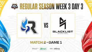 MPL PH S11 - W3D3 - RSG vs BLCK - GAME 1