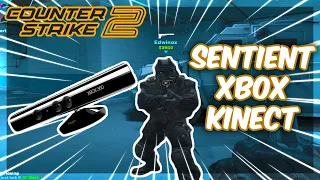 Competitive cs2 with a sentient xbox kinect! - CS2 Moments #8