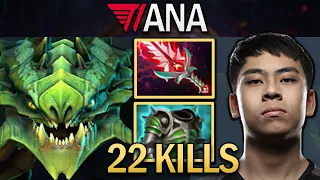 Viper Dota 2 7.32 Gameplay T1.Ana with 22 Kills and Malevolence #dota2 #dota2gameplay