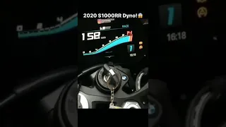 BMW S1000RR Dyno test | Top speed tembus 300 km/jam lebih 😱😱 #Shorts