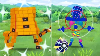 OMG 🤯 Shiny stakataka & shiny blacephone ultra beasts in pokemon go.