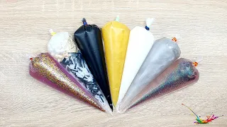 Tedy Tells...How to Make Slime with Piping Bags | Creative Slime | Slime Story | 222