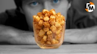 CARAMEL BREAD POPCORN - 5-minute dessert: bread, sugar and water (CHEAP and QUICK) Hungry Guy, #183