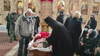 У Видубицькому чоловічому монастирі відбулася прощальна панахида за Володимиром Яворівським