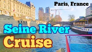 Seine River Cruise in Paris, France - Travel Vlog and Cruise Tour