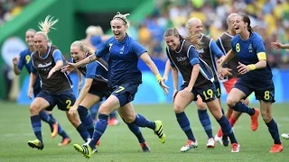 Rio 2016  Football Sweden beat Brazil in shootout to reach women's final