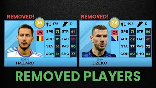 PLAYERS THAT WILL BE REMOVED FROM DLS 23 PART 2! | DREAM LEAGUE SOCCER 23